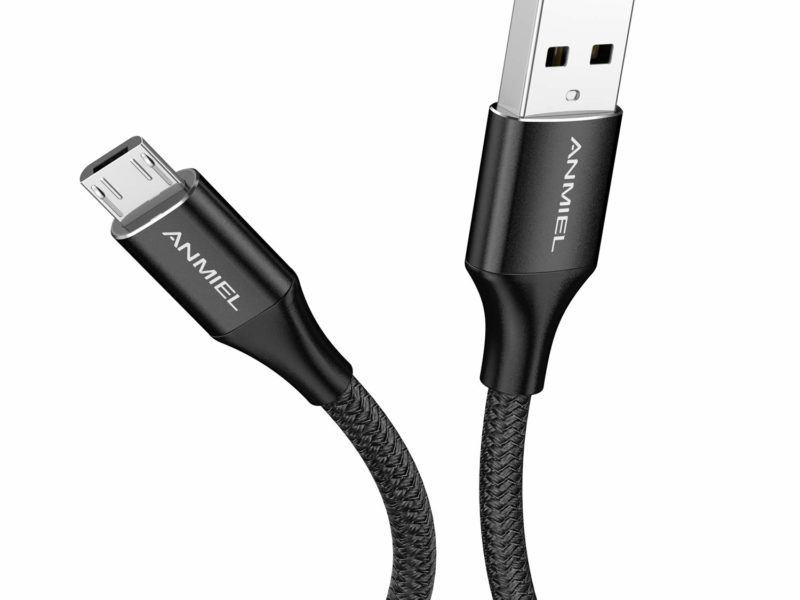 Best Quality Android Charing Cable | Now £4.59 | ANMIEL Micro USB Cable 2M Android Charger Cable 2.4A Nylon Braided Fast Charging Cable for PS4, Samsung Galaxy S7 S6 S5 J7 J5 J6 J3, Note, LG, Nexus, Nokia, Xbox,HTC,Sony, Kindle Fire,and More