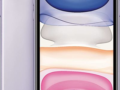 Apple iPhone 11, 64GB, Purple - Unlocked (Renewed Premium)