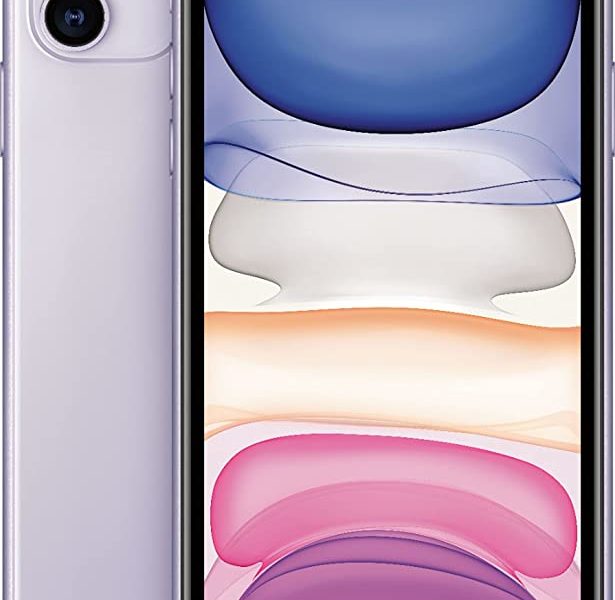 Apple iPhone 11, 64GB, Purple - Unlocked (Renewed Premium)