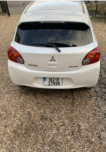 MITSUBISHI Mirage 1.0 DBA-A05A CVT 5DR AU AUTO2014