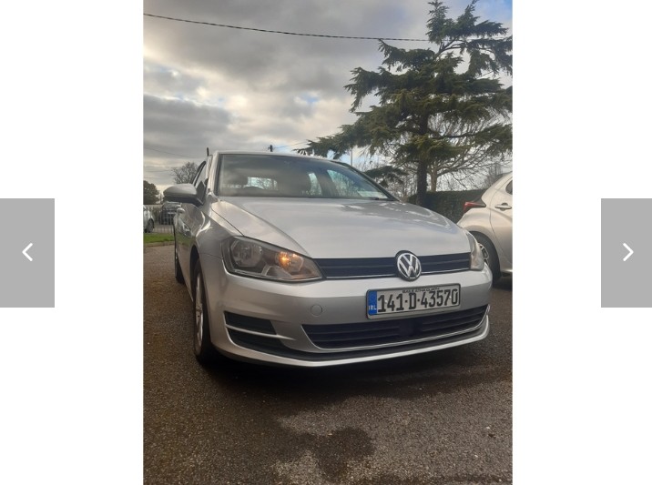 VOLKSWAGEN Golf 1.2 TSI DBA-AUCJZ 105PS 5 5DR AUTO.2014