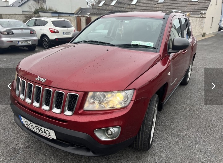 JEEP Compass OTHER 2.2 CRD 4X2 LIMITED EDITION 5DR.2012