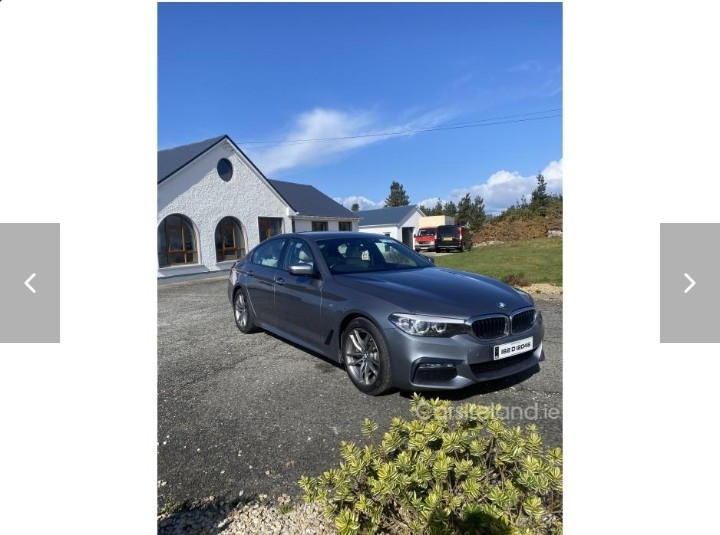 BMW 5 Series D M SPORT B1 ZM5G 4DR AUTO.2018