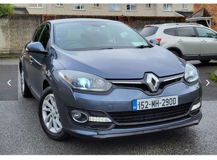 RENAULT Megane 1.5 DCI DYNAMIQUE NAV 1 110BHP 110PS 5DR.2015