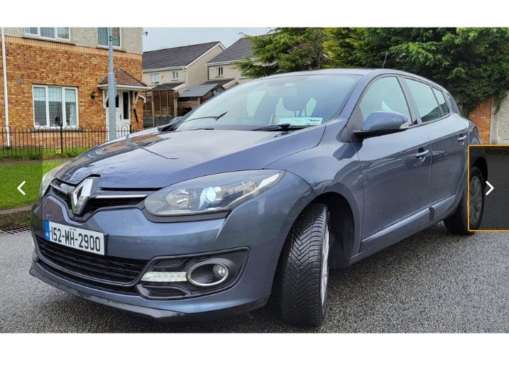 RENAULT Megane 1.5 DCI DYNAMIQUE NAV 1 110BHP 110PS 5DR.2015