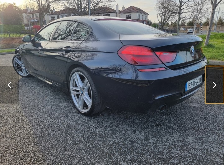 BMW 6 Series 640D F06 M SPORT GRAN COUPE 4DR AUTO.2015