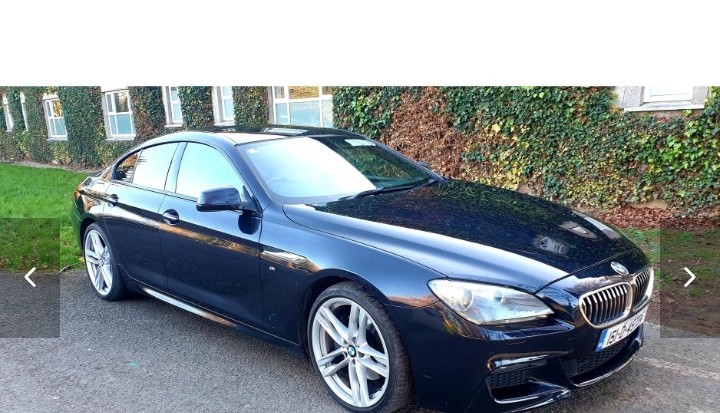 BMW 6 Series 640 M SPORT GRAN COUPE 4DR.2015