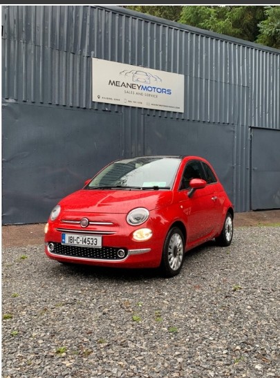 FIAT 500 1.2 LOUNGE 69BHP 3DR.2018