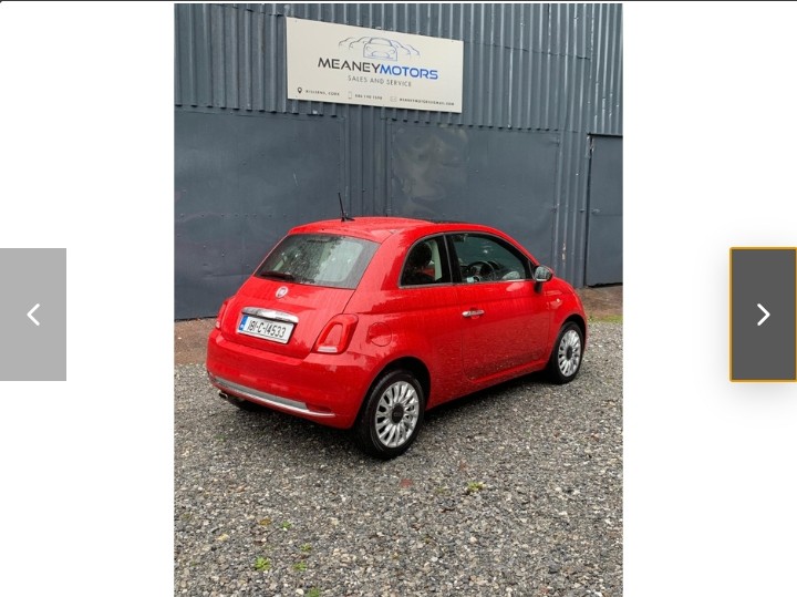 FIAT 500 1.2 LOUNGE 69BHP 3DR.2018