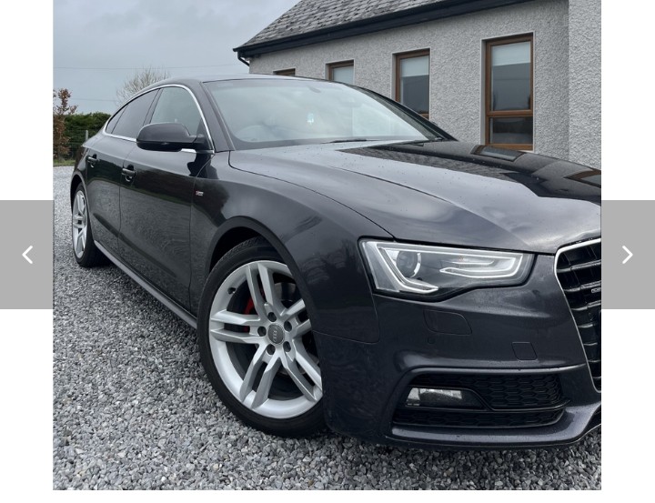 AUDI A5 2.0 TDI S LINE QUATTRO 190PS 5DR AUTO.2016