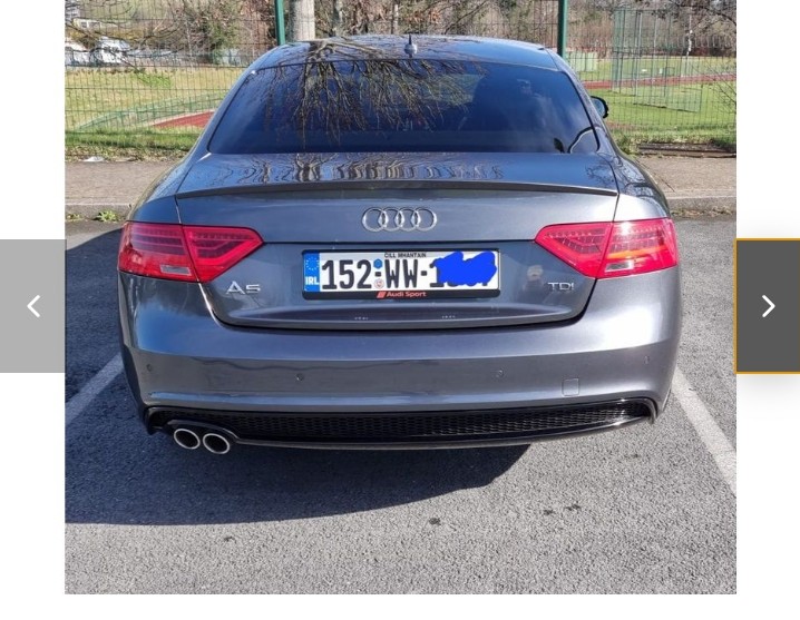 AUDI A5 2.0 TDI BLACK EDITION PLUS 190PS 2DR A.2015