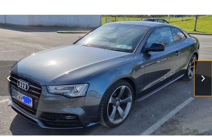 AUDI A5 2.0 TDI BLACK EDITION PLUS 190PS 2DR A.2015