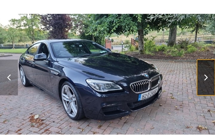 BMW 6 Series 640D F06 M SPORT GRAN .2015