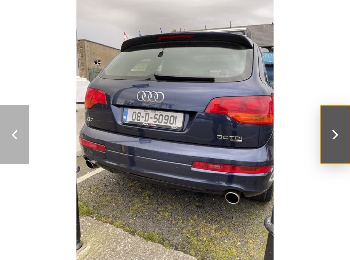 AUDI Q7 3.0 TDI 240BHP SP Q .2008