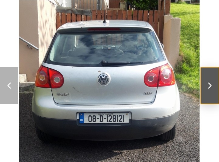 VOLKSWAGEN Golf 1.9 TDI MATCH.2008